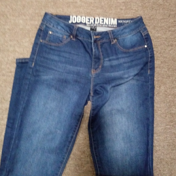 JOGGER DENIM SOUND/STYLE JEANS - Picture 2 of 3